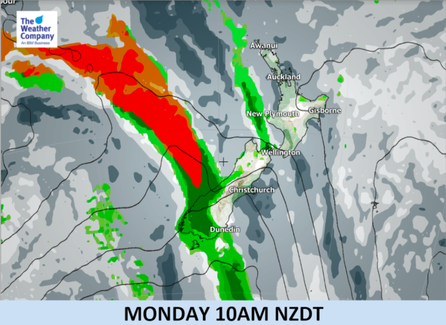 Weather Maps Infographics for the next few days (5 Maps